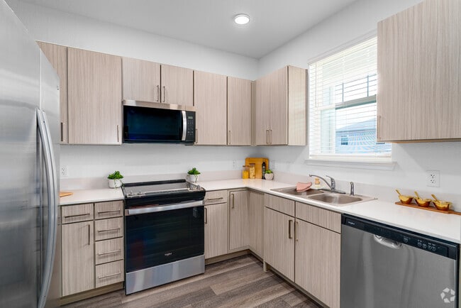 3BR, 2BA - 1,255SF - Kitchen - Mason's Ridge