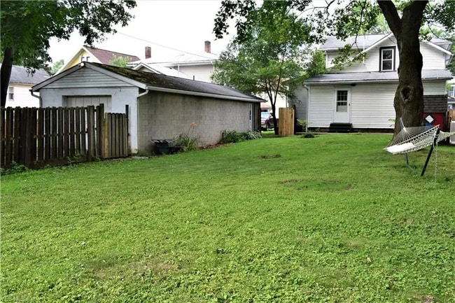 Fenced in backyard - 433 Spink St.
