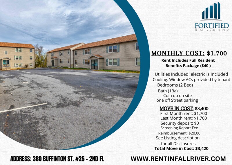 380 Buffinton St Unit 25, Fall River, MA 02721 Condo for Rent in Fall