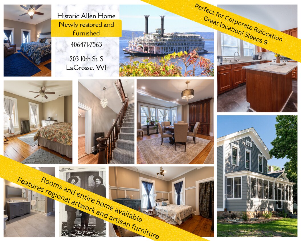 Lovingly restored and furnished historic home - 203 10th St S