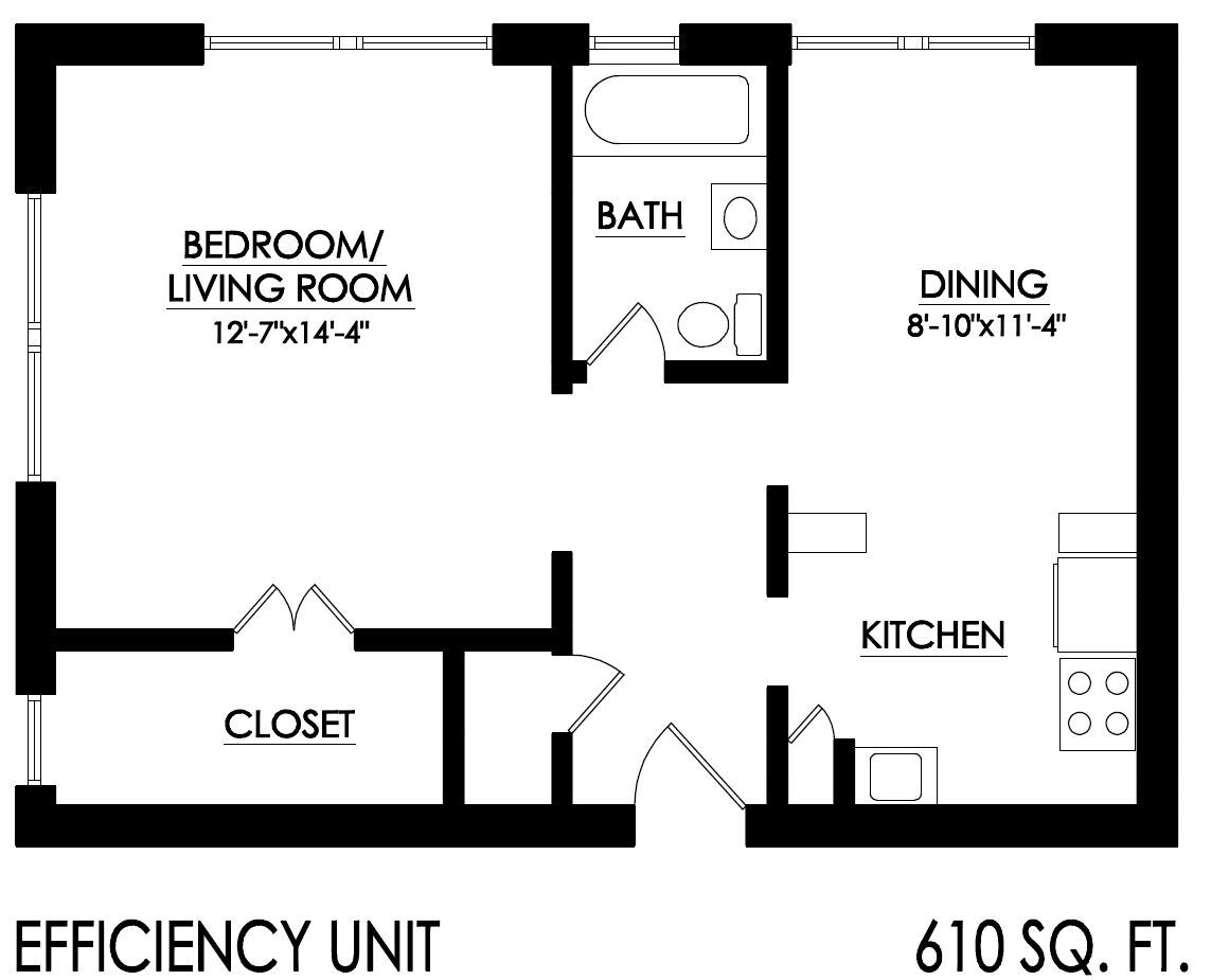 West Shore Manor – Studio