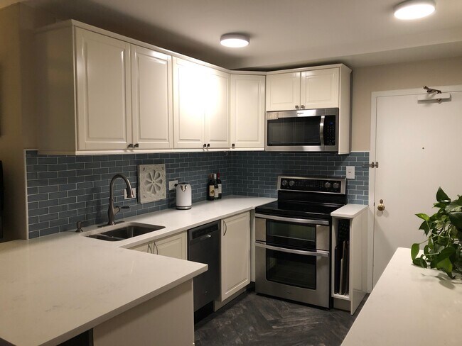 Kitchen with new stainless steel appliances - 3420 N Lake Shore Dr