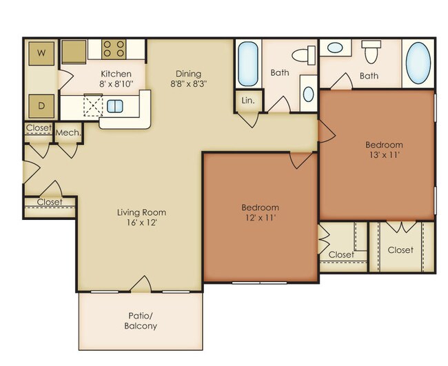 Crestmark Apartment Homes Apartments Lithia Springs, GA