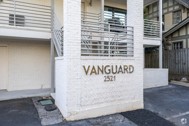 Building Signage - The Vanguard