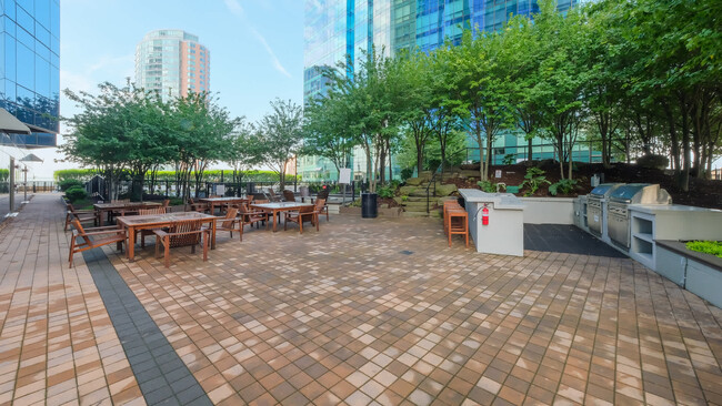 Outdoor Lounge with Grilling Area - 70 Greene