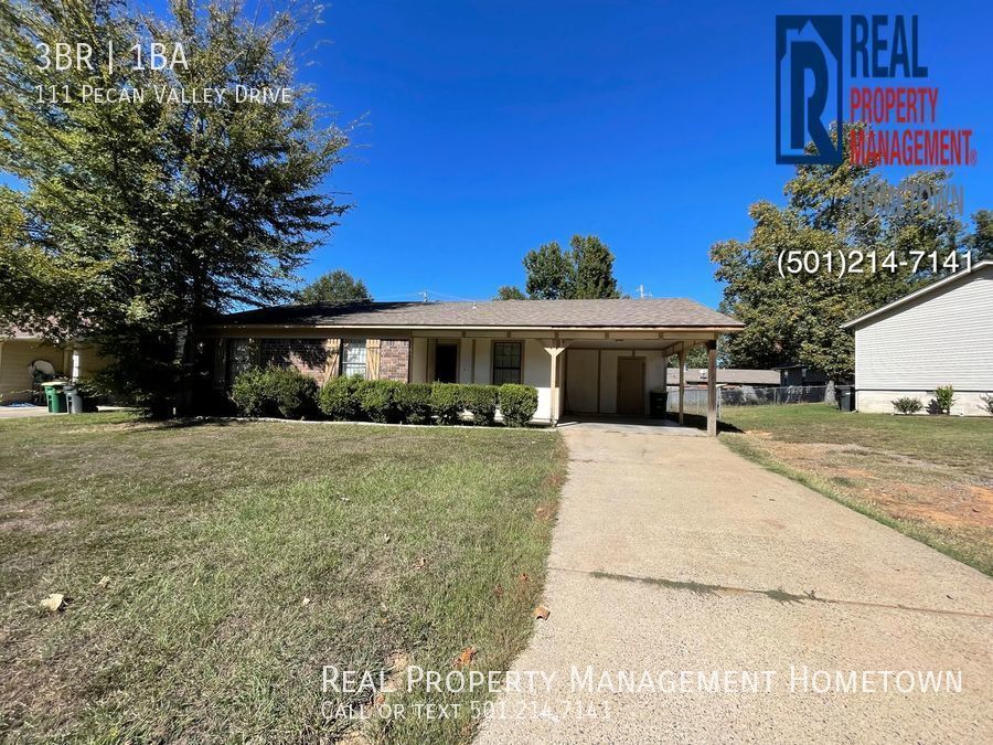 Cute 3Bed 1Bath Home in Sherwood! House Rental in North Little Rock