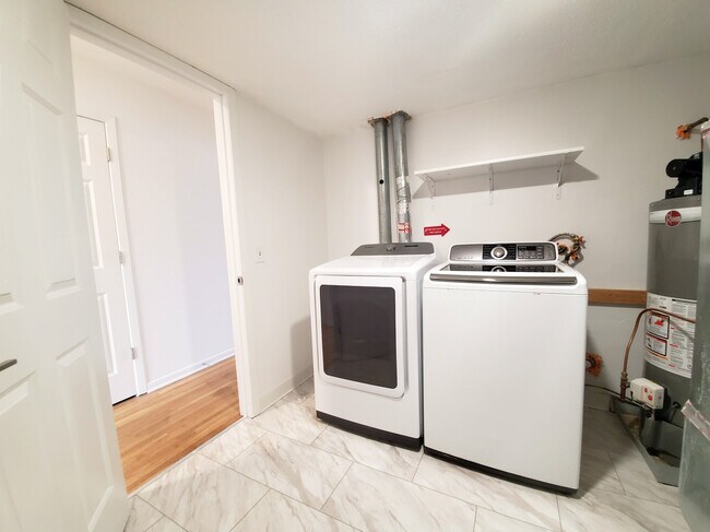 Laundry room with provided washer and dryer! - 5900 3rd St NE