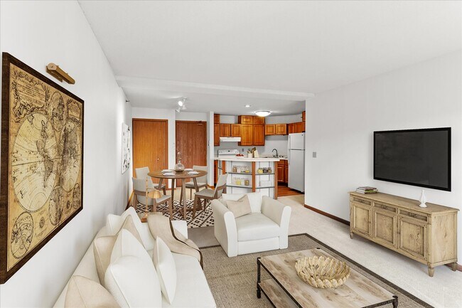 Vida de concepto abierto - Wilshire Manor Apartments