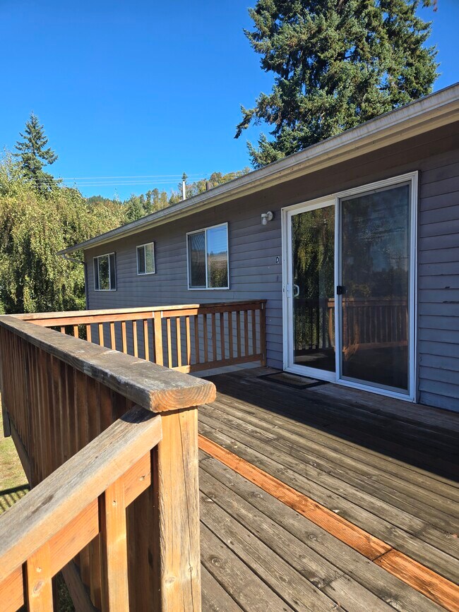 Unit back door - 101 Spencer Creek Rd