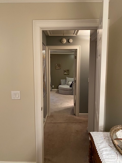 view from Second BR into Master BR - 103 Stokeswood Plz
