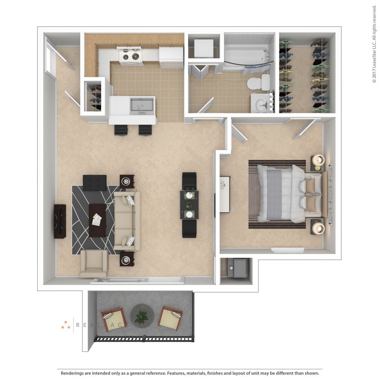 Sutton Crossings – One Bedroom Residential