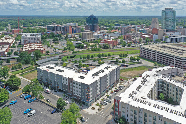 Aerial Photo - Willard Street Apartments