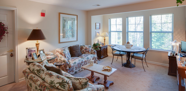 Model Living Room - Victory Terrace Senior Residences