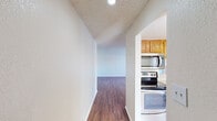 Step into a world where your aspirations come to life. This exquisite 3-bedroom, 2-bathroom residence in Summit West is more than just a home; it's a gateway to the life you've always envisioned. With 1050 square feet of thoughtfully designed space, every corner invites you to explore your potential.

The heart of this home beats in its open-concept living area, where rich hardwood floors flow seamlessly, creating an atmosphere of warmth and sophistication. Natural light cascades through large windows, illuminating your path to a brighter future. The modern kitchen, adorned with sleek stainless-steel appliances and honey-toned cabinetry, beckons the culinary enthusiast in you to create memorable meals and moments.

Retreat to the tranquil primary bedroom, a generous 170 square feet sanctuary where dreams take flight. Two additional bedrooms offer versatile spaces for family, guests, or your personal passions. The bathrooms showcase contemporary fixtures and finishes, providing a spa-like experience in the comfort of your own home.

Clever storage solutions, including multiple closets and a dedicated laundry area, ensure a clutter-free environment that allows your creativity to flourish. The ceiling fan adds a touch of comfort and style, symbolizing the perfect blend of form and function throughout the property.

Located in the desirable Summit West community, this home isn't just a place to live—it's a launchpad for your aspirations. Whether you're embarking on a new chapter or seeking to elevate your current lifestyle, this residence offers the canvas upon which to paint your dreams. Welcome home to possibility, welcome to Summit West.
