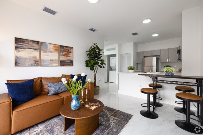 2 habitaciones, 2 baños - The Ecco 2 - Sala de estar - Ecco Lofts