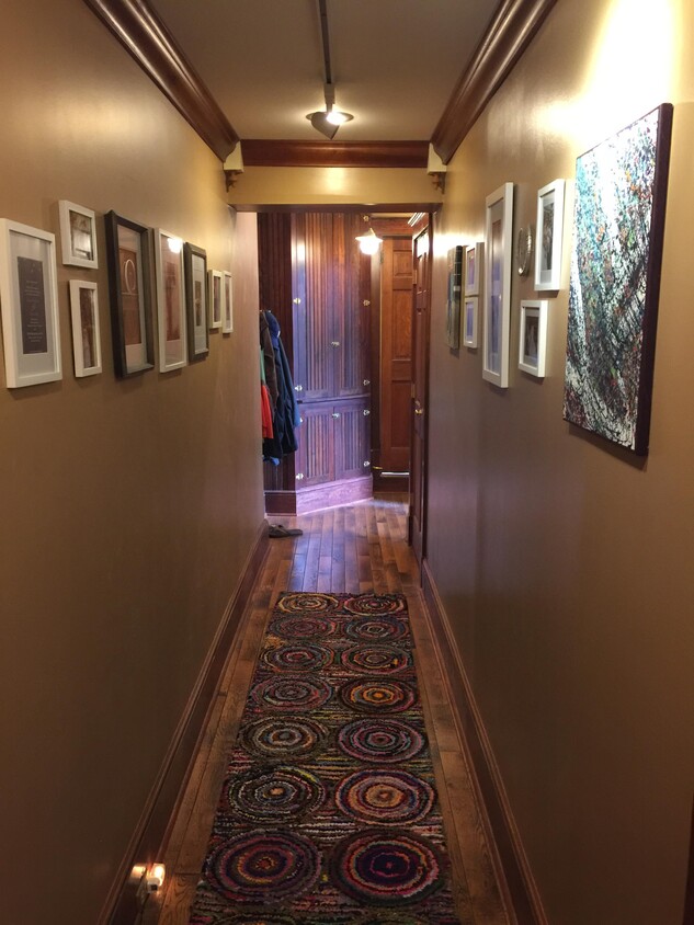 hallway as enter apartment - 130 Park Pl