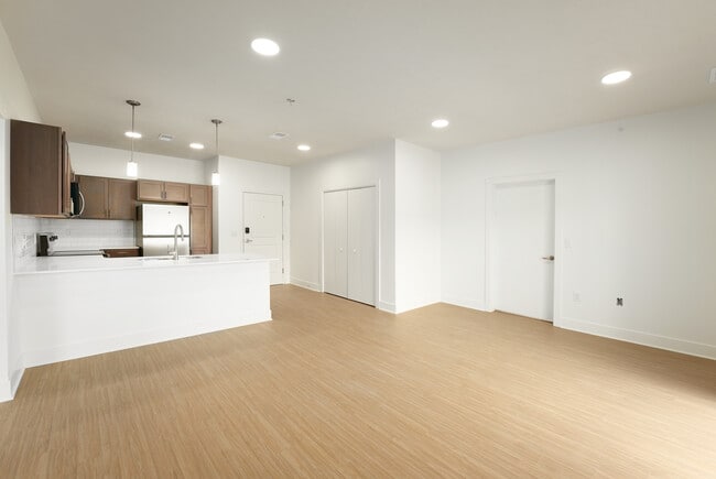 3-Bed Kitching & Living Room - Blair Crossing Apartments
