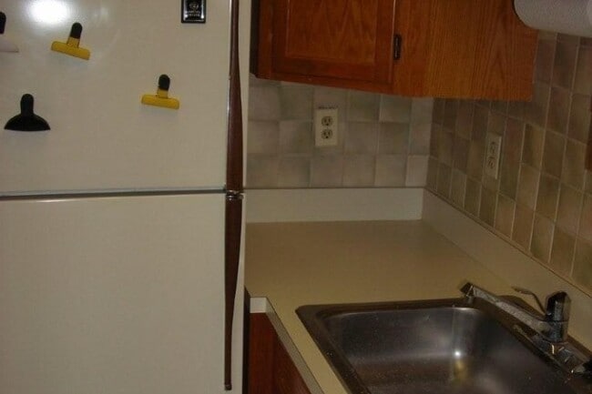Kitchen refrigerator, sink - 1745 N Troy St