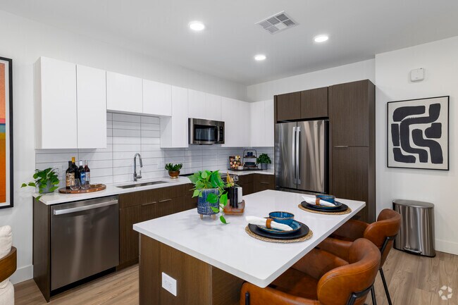 1 dormitorio, 1 baño - 621 pies cuadrados - Cocina - Azur