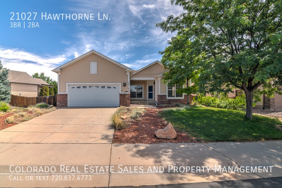 Ranch style home. 3 bed, 2 bath in Parker House for Rent in Parker