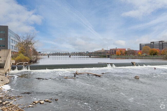 The Grand River provides all sorts of activities for locals from fishing to kayaking.