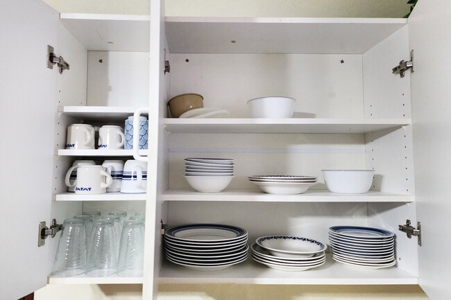 Includes all dishware, pots & pans, microwave, etc. - 2706 Buffalo Rd