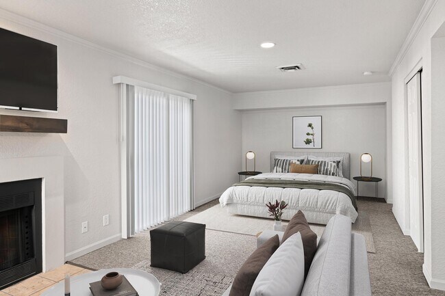 Sala de estar - AVIA Apartments at 110th Street