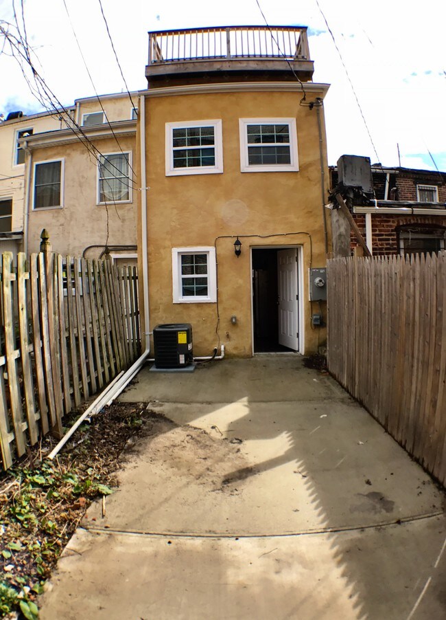 back patio - 930 Washington Blvd