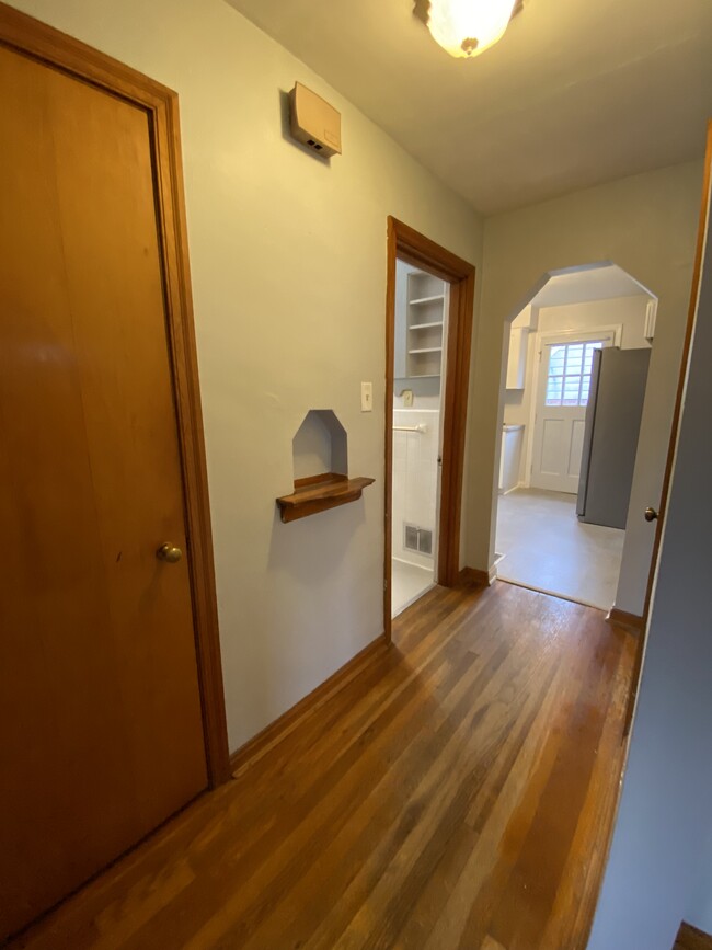 Hallway with closet - 43 Arlington Pl