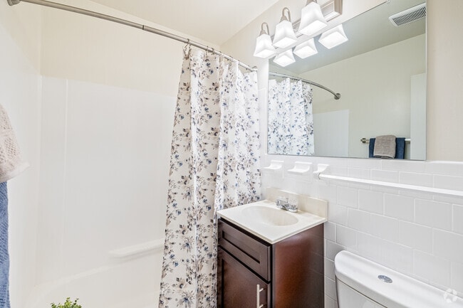 2BR, 1BA - 950SF - Bathroom - Village at the Arbors