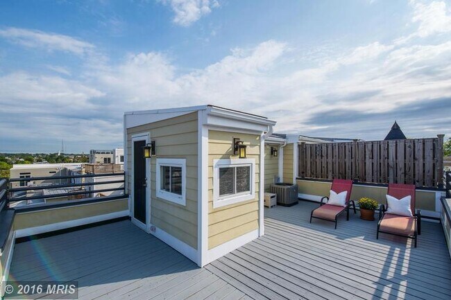 Private rooftop - 3538 13th St NW