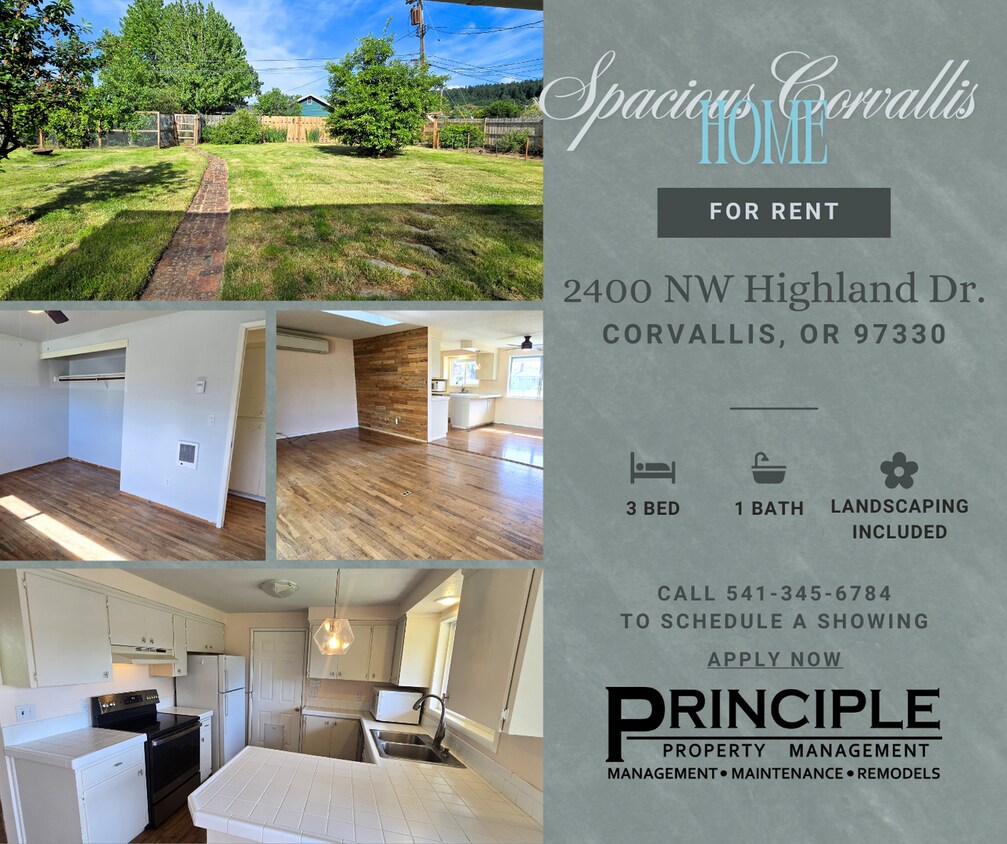 Foto principal - Spacious 3 Bedroom Home in North Corvallis