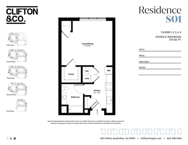 Floorplan - Clifton & Co