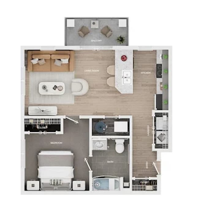Interior Photo - The Flats at Powell