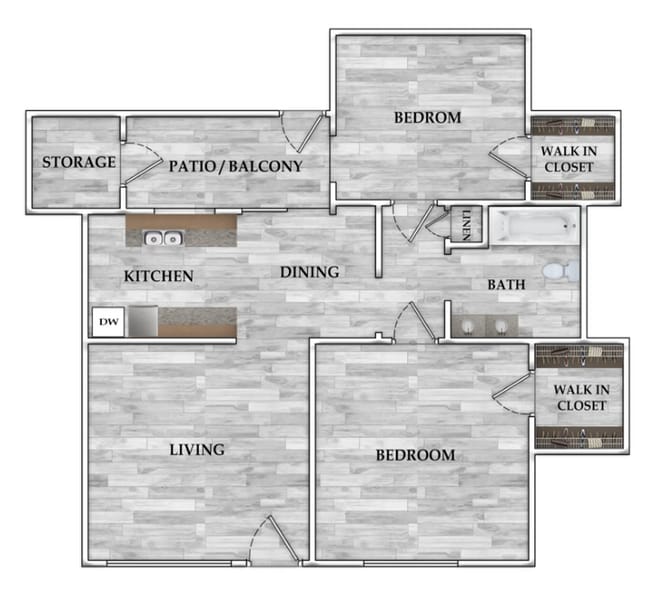 Interior Photo - The Monaco Villas Apartments