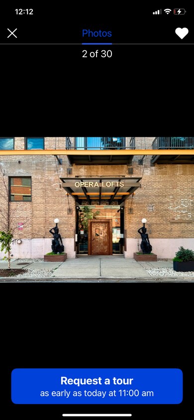 Fachada del edificio Opera Lofts G - 2545 S Dearborn St