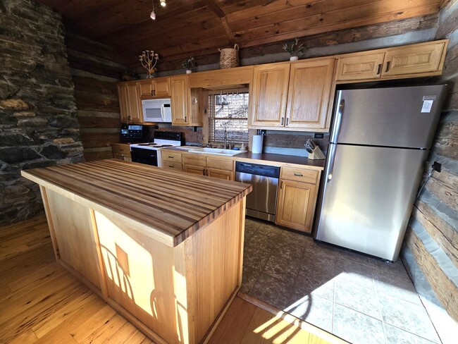 Building Photo - Beautifully Furnished Log Cabin in Paved S...