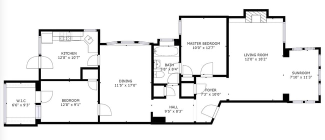 Photo - Lakeview Gem: 2 Bed, 1 Bath W/ In-Unit Laundry, D/W, Cent Air, Fireplace, Deck, Parking! Apartment