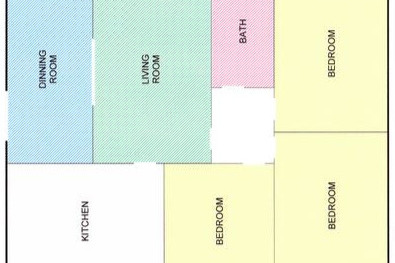 Apartment layout - 104 E Magnolia Ave
