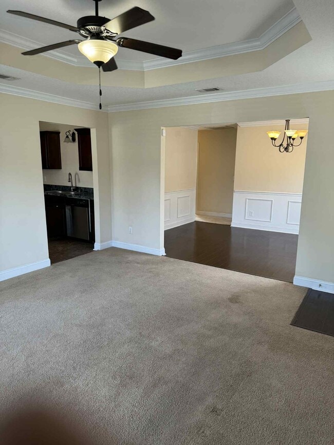 Living room and dining room - 210 Guyett Ave