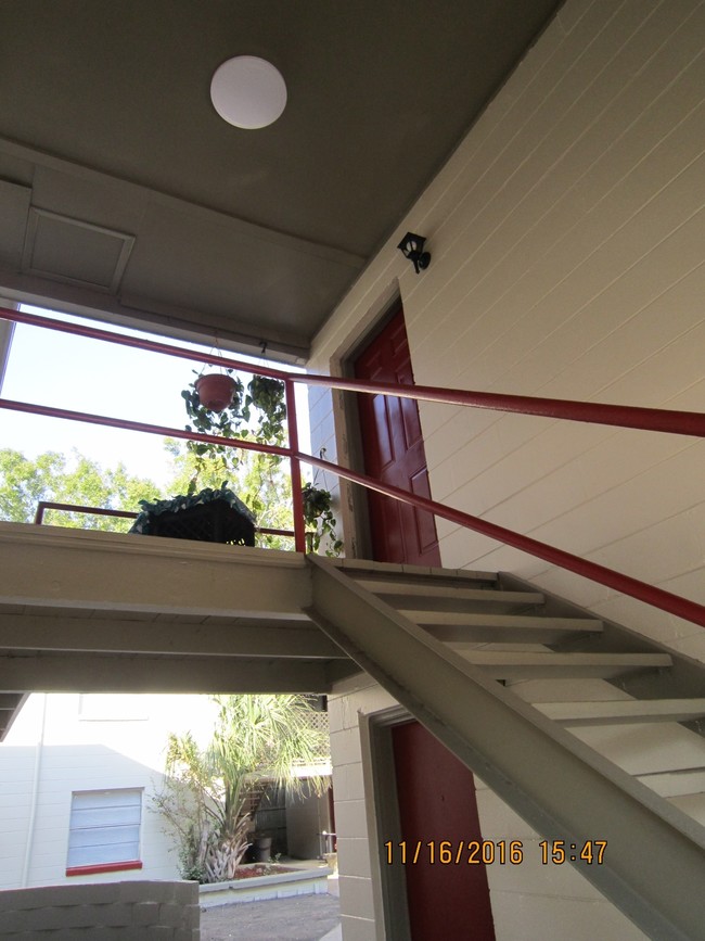 stairwell - Baywood Apartments