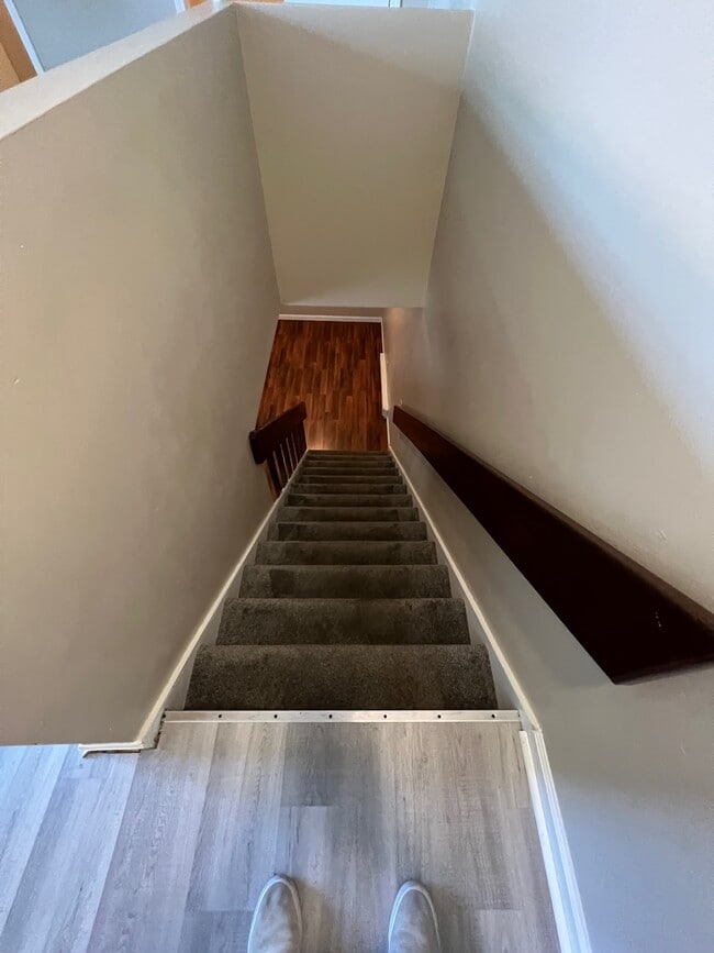 Stairs to bedroom - 235 Gentian Ave