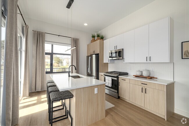 2BR, 2BA - 1,201SF - Kitchen - The Alice