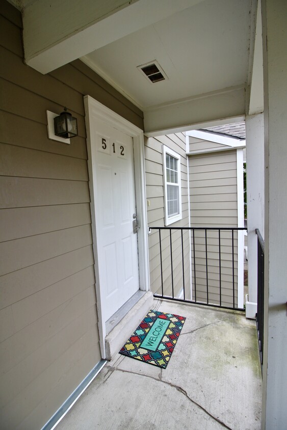 Front door with keypad - 141 E Boyd Dr