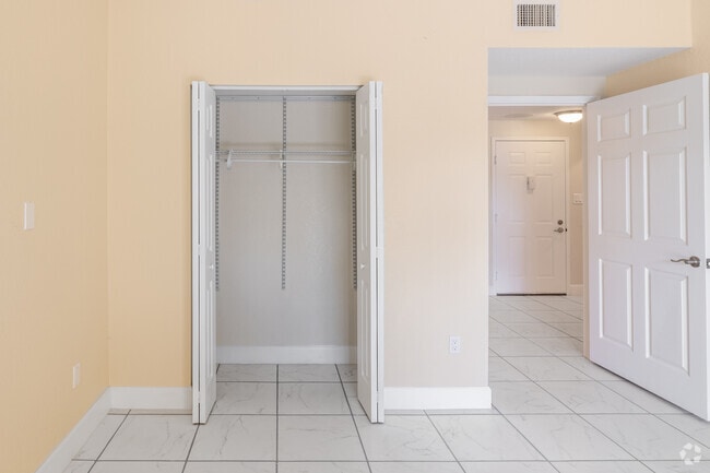 2BR, 2BA - 1,422SF - St. Armand - Second Bedroom Closet - The Blake at Bradenton