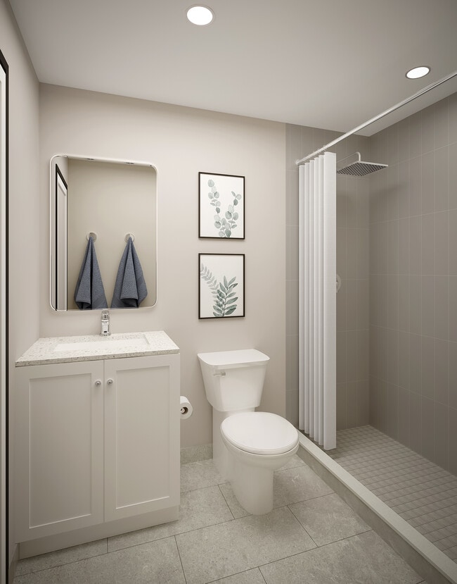 Bathroom - Campus Gate Residence's