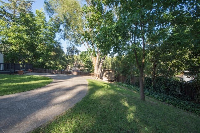 bottom of long private drive - 8060 Sierra St