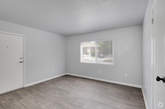 2BR, 1BA - 800SF - Living Room - Lafayette Square Apartments