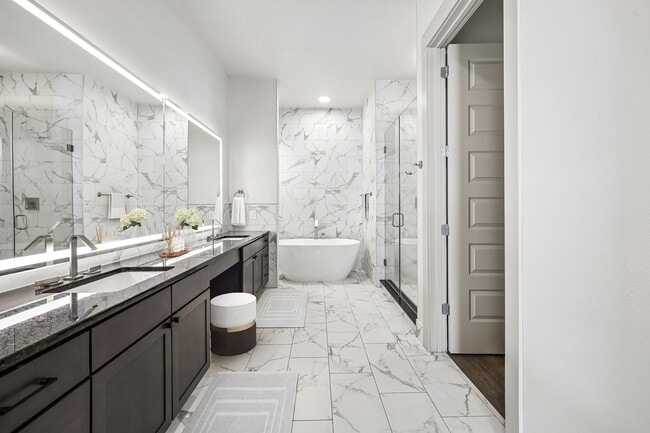 Penthouse Bathroom - Residences at the Grove
