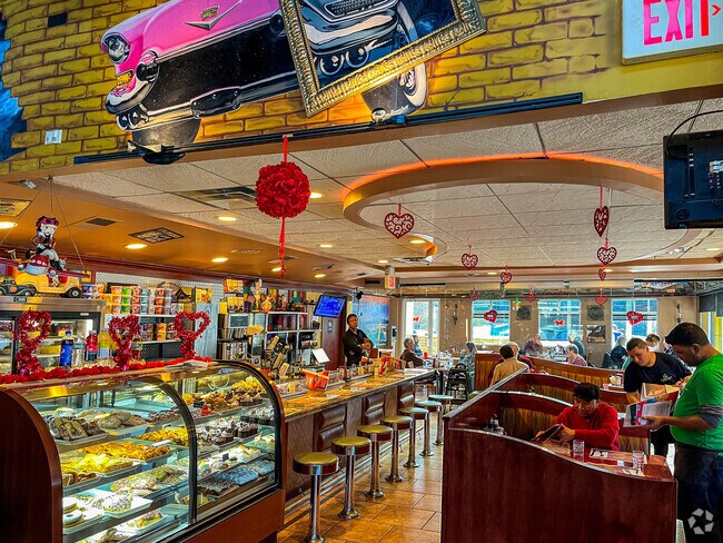 Experience the inviting flavors and warm ambiance of Saddle Brook Diner.